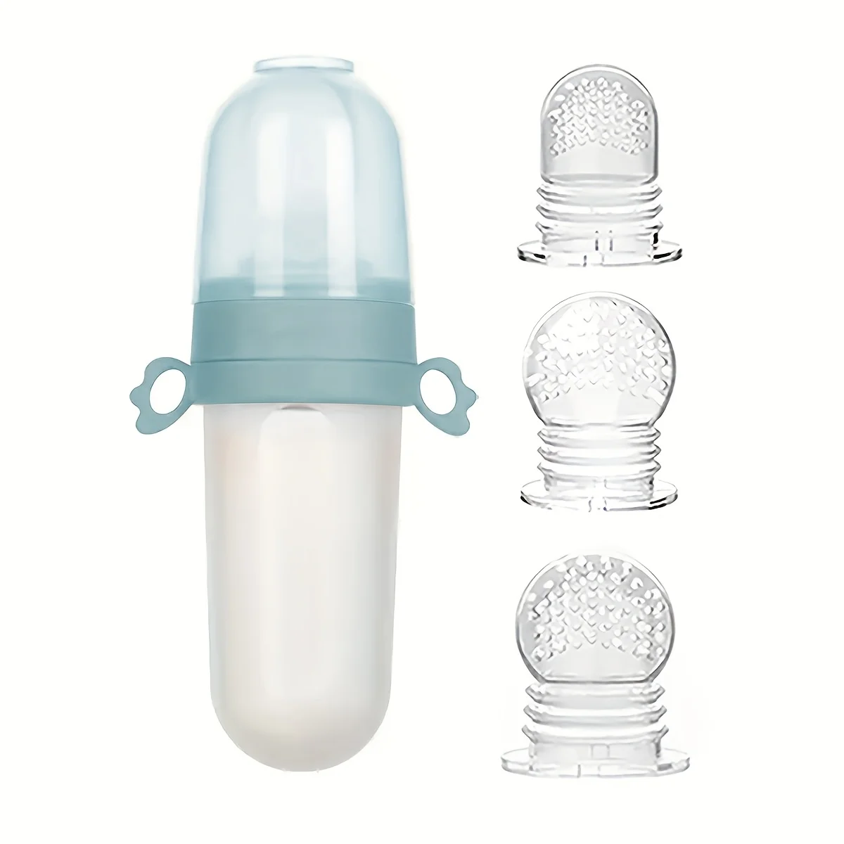 Set de Alimentación con Cuchara de Silicona y Chupón Dosificador - Image 6